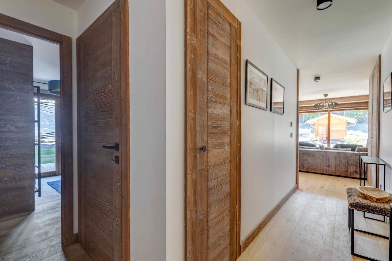 4-Room Apartment With Garden, Gym And Shared Spa موجوف المظهر الخارجي الصورة